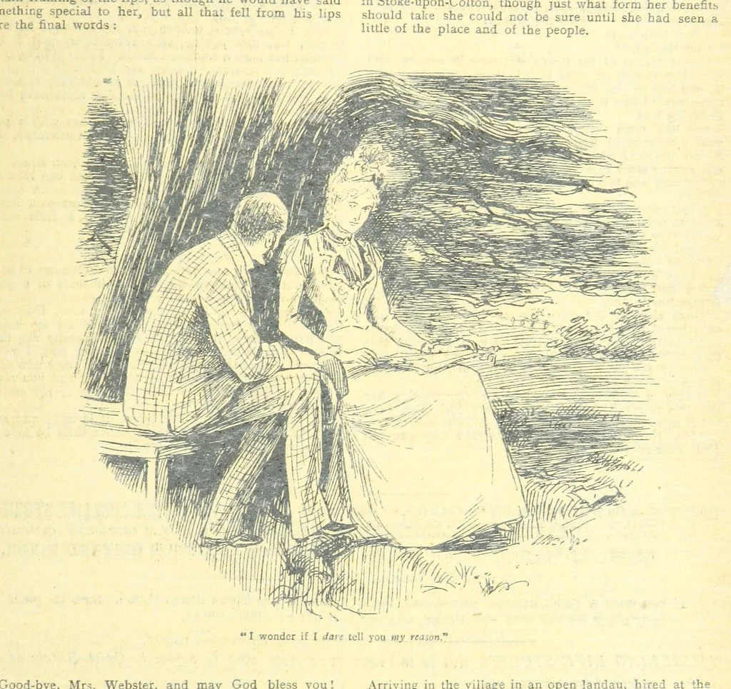 An illustration from Thrilling Life Stories for the Masses, 1892, leaf 383