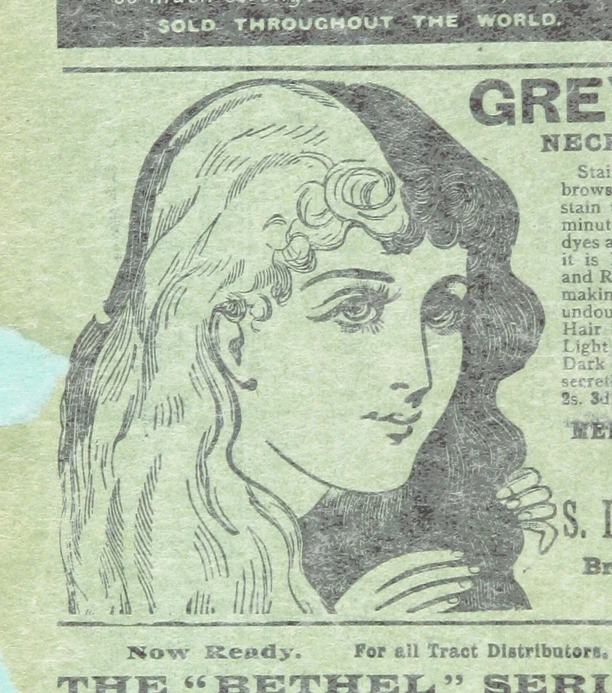 An illustration from Thrilling Life Stories for the Masses, 1892, leaf 68