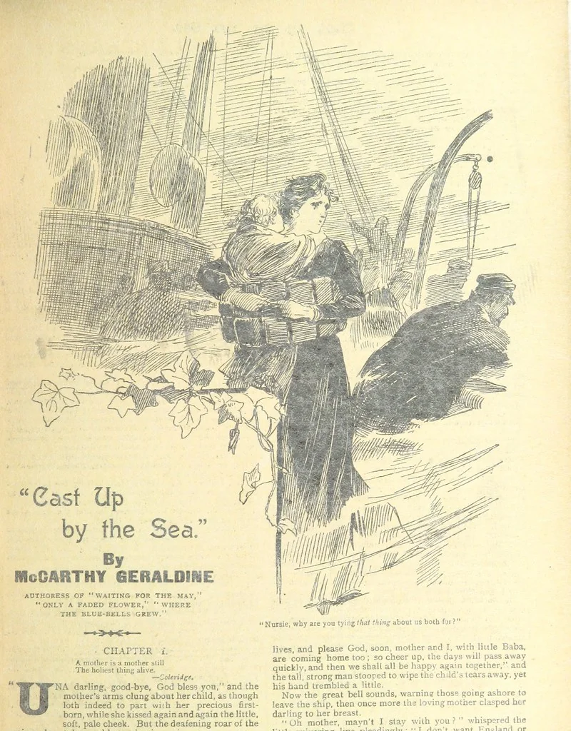 An illustration from Thrilling Life Stories for the Masses, 1892, leaf 129