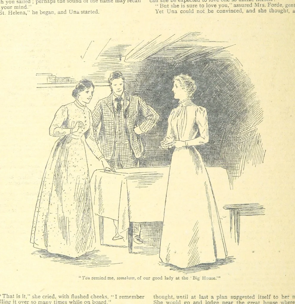 An illustration from Thrilling Life Stories for the Masses, 1892, leaf 140