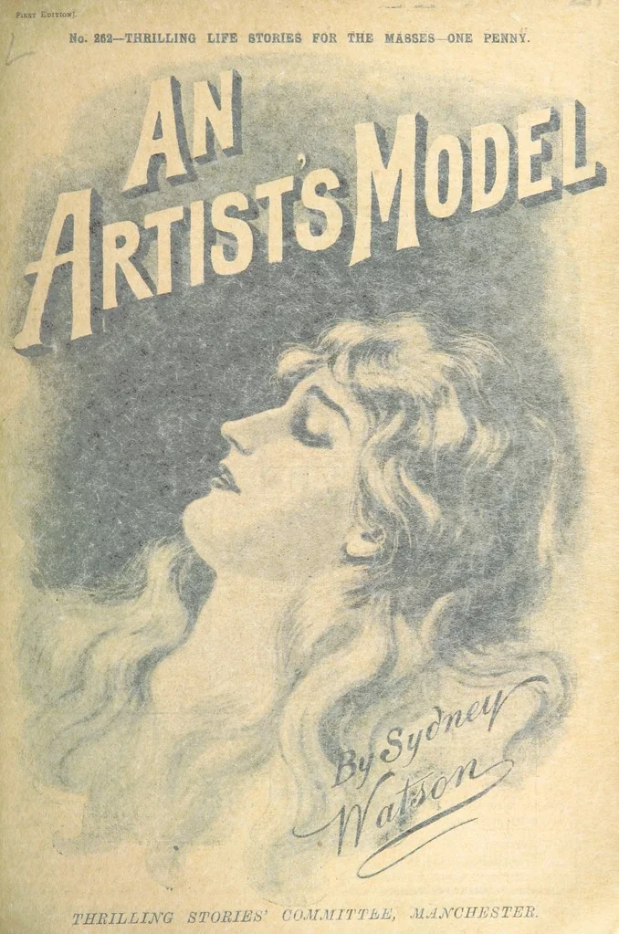An illustration from Thrilling Life Stories for the Masses, 1892, leaf 227