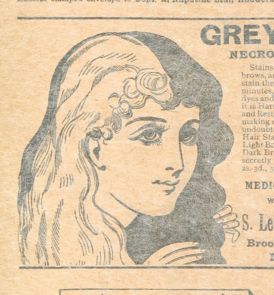 An illustration from Thrilling Life Stories for the Masses, 1892, leaf 288