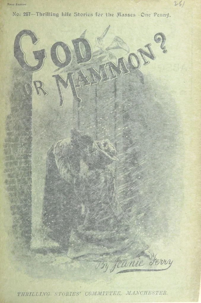 An illustration from Thrilling Life Stories for the Masses, 1892, leaf 327