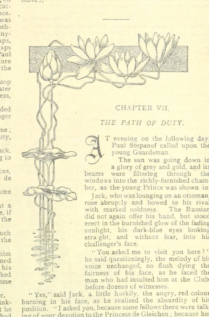 An illustration from Thrilling Life Stories for the Masses, 1892, leaf 359