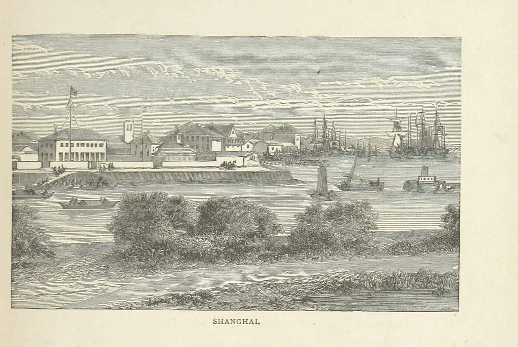 An illustration from The Log of the Fortuna: a cruise in Chinese Waters. Containing tales of adventure in foreign climes, by sea and by shore. [With illustrations, 1870, leaf 13