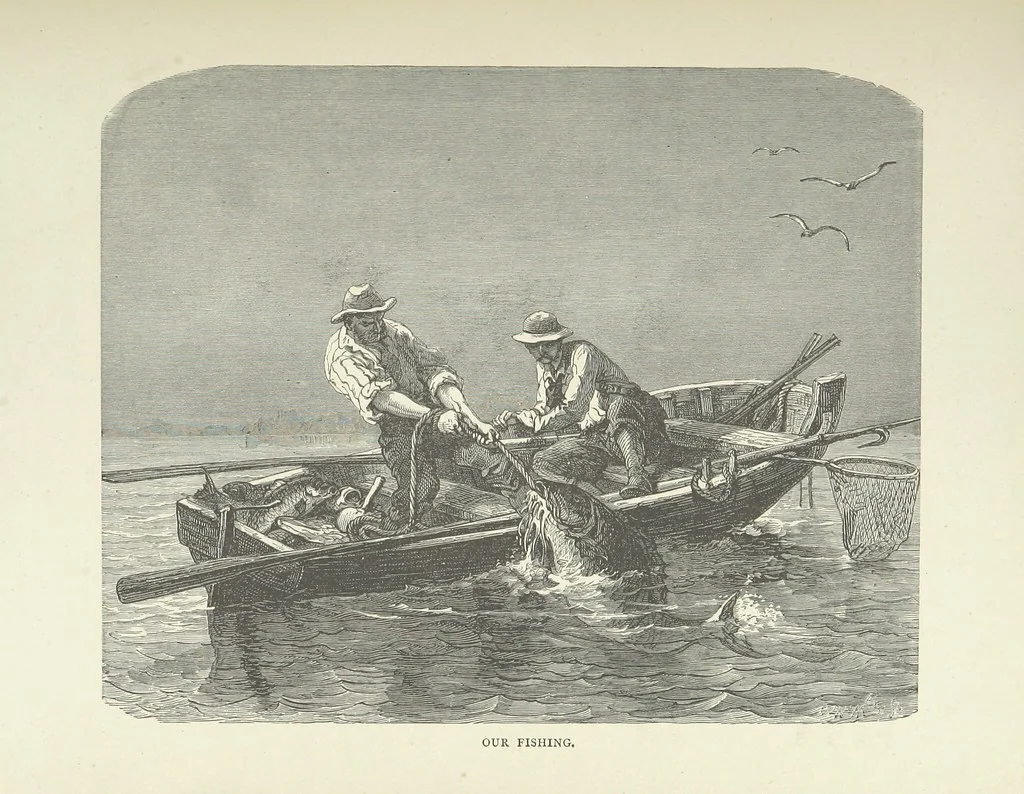 An illustration from The Log of the Fortuna: a cruise in Chinese Waters. Containing tales of adventure in foreign climes, by sea and by shore. [With illustrations, 1870, leaf 209