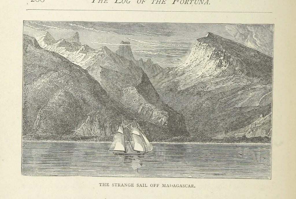 An illustration from The Log of the Fortuna: a cruise in Chinese Waters. Containing tales of adventure in foreign climes, by sea and by shore. [With illustrations, 1870, leaf 212