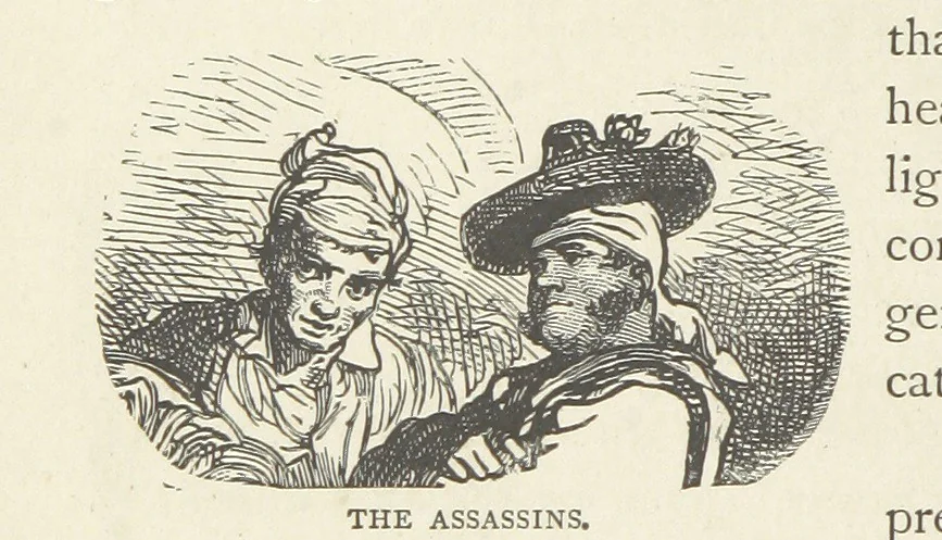An illustration from The Log of the Fortuna: a cruise in Chinese Waters. Containing tales of adventure in foreign climes, by sea and by shore. [With illustrations, 1870, leaf 90
