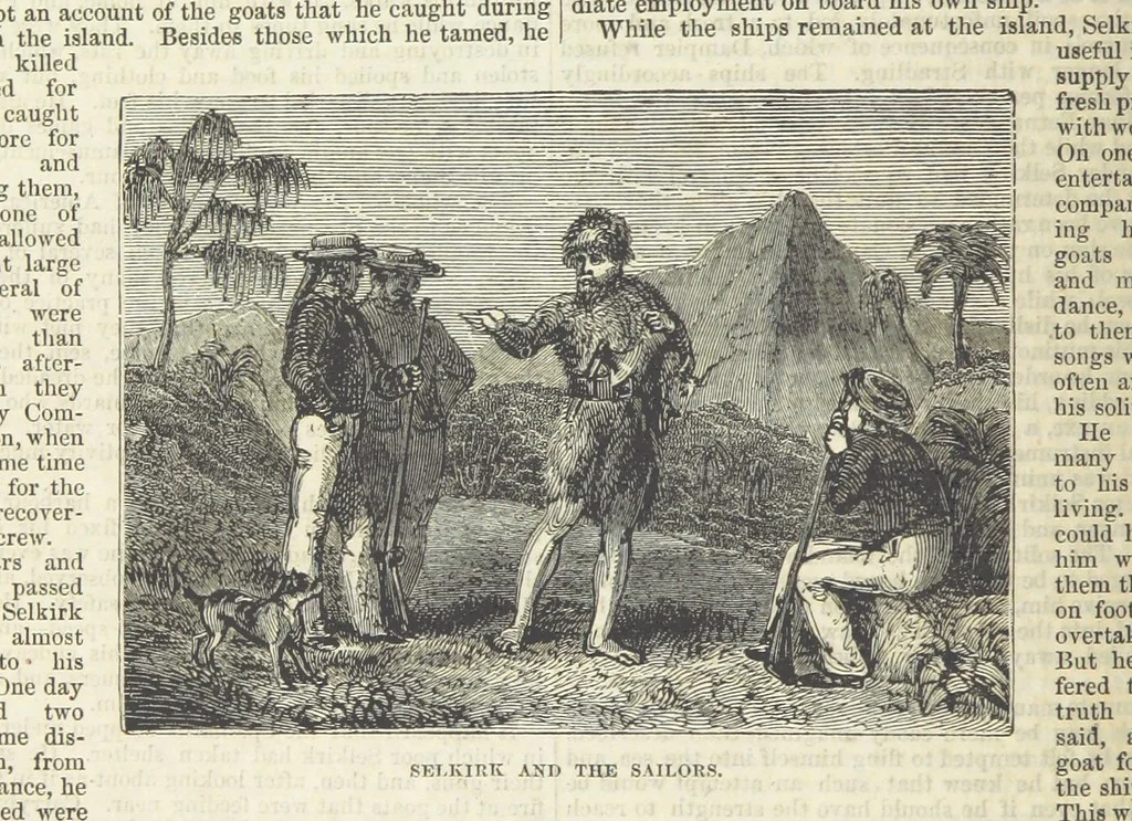 An illustration from Tales of Shipwrecks and Adventures at Sea: ... with celebrated voyages, amusing tales ... and ... anecdotes. Illustrated with ... engravings ... Edited by J. L. No. 1-59, 1846, leaf 652