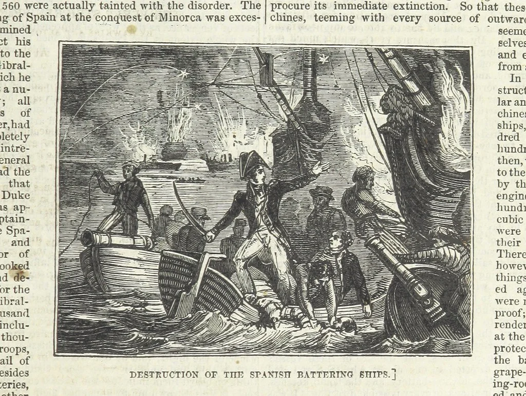 An illustration from Tales of Shipwrecks and Adventures at Sea: ... with celebrated voyages, amusing tales ... and ... anecdotes. Illustrated with ... engravings ... Edited by J. L. No. 1-59, 1846, leaf 809