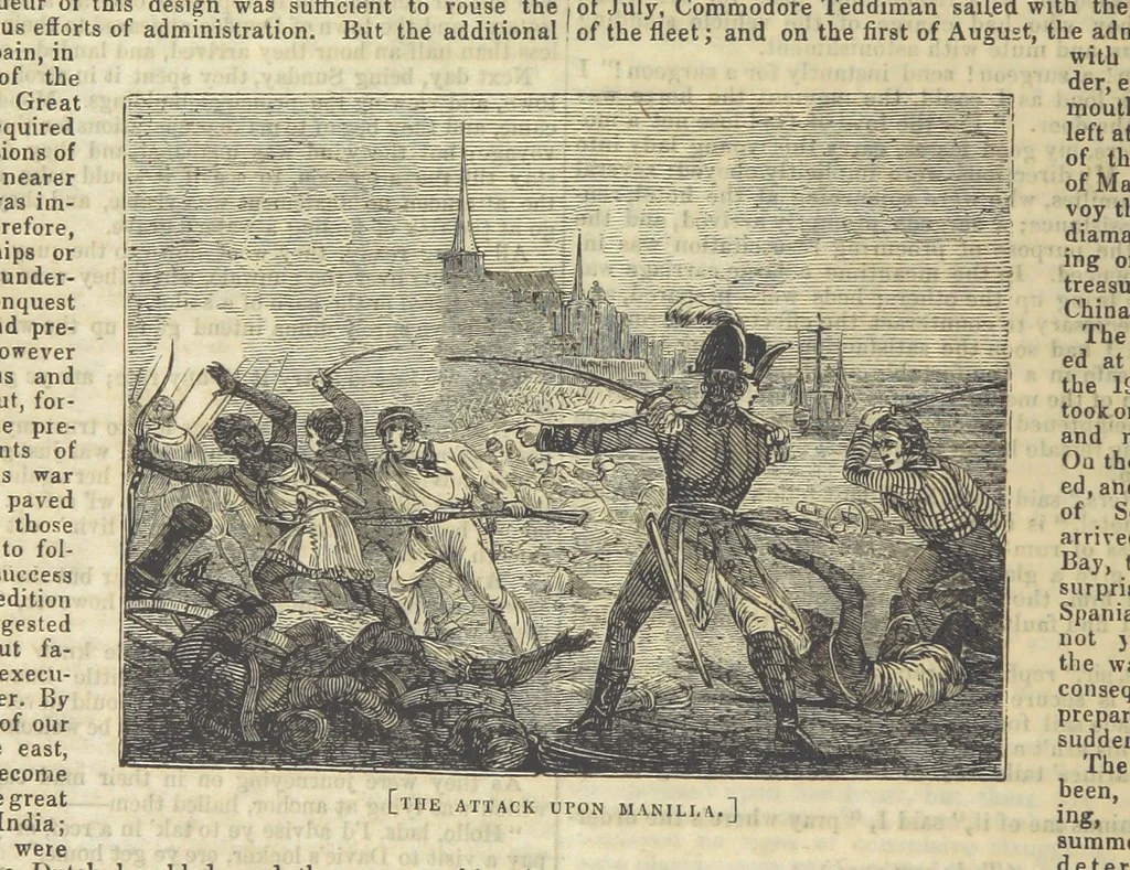 An illustration from Tales of Shipwrecks and Adventures at Sea: ... with celebrated voyages, amusing tales ... and ... anecdotes. Illustrated with ... engravings ... Edited by J. L. No. 1-59, 1846, leaf 936