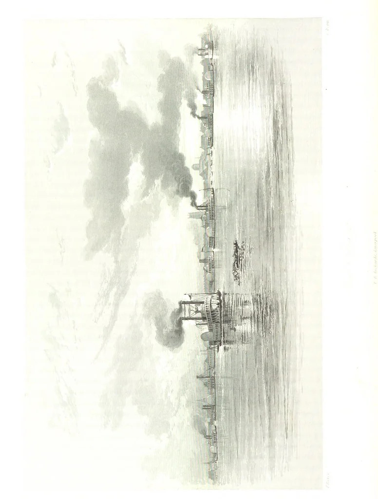 An illustration from Route from Liverpool to Great Salt Lake Valley illustrated ... from sketches ... by Frederick Piercy, and containing a map of the overland portion of the journey. Edited by J. Linforth. [With plates, including portraits, 1855, leaf 74