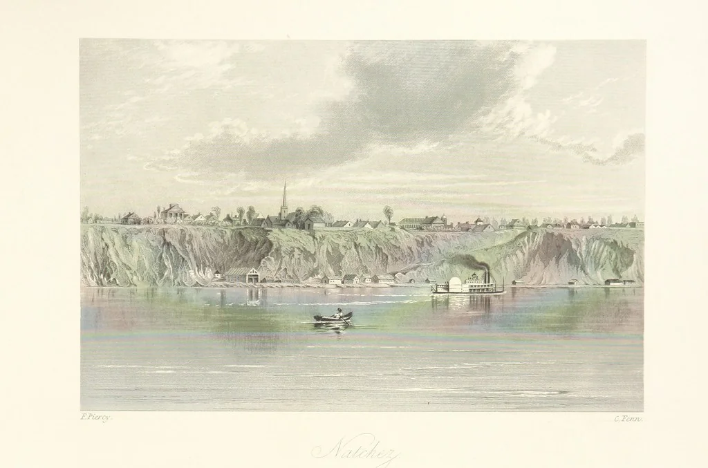 An illustration from Route from Liverpool to Great Salt Lake Valley illustrated ... from sketches ... by Frederick Piercy, and containing a map of the overland portion of the journey. Edited by J. Linforth. [With plates, including portraits, 1855, leaf 93
