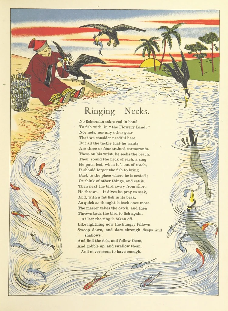 An illustration from John Chinaman. Description versified by R. L, 1891, leaf 15