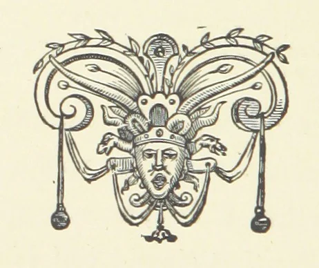 An illustration from A Lost Son and The Glover's Daughter, 1885, leaf 104