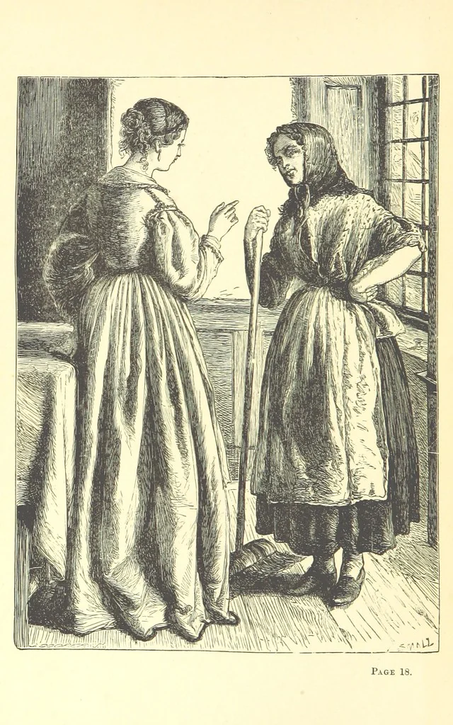 An illustration from Quicksands. A tale, 1871, leaf 6