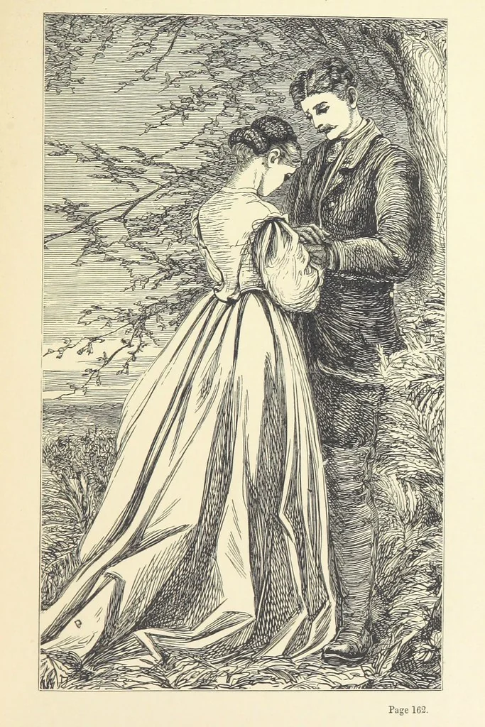 An illustration from Self and Self-sacrifice, or Nelly's Story, 1870, leaf 179