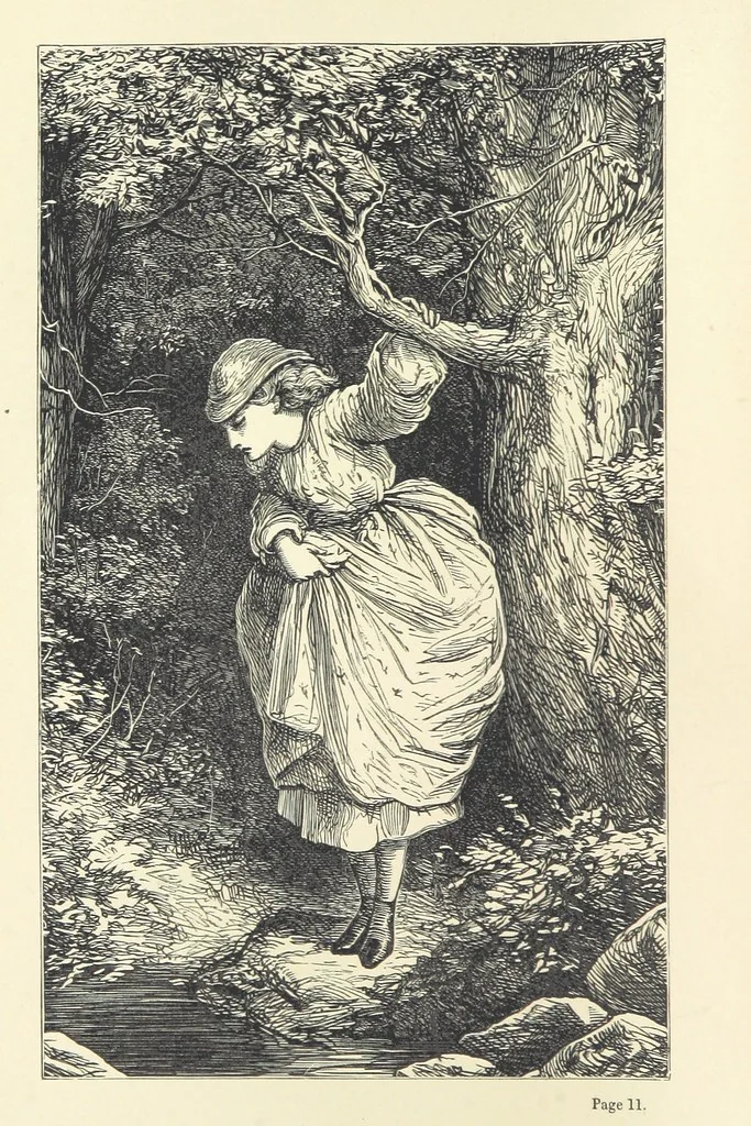An illustration from Self and Self-sacrifice, or Nelly's Story, 1870, leaf 24