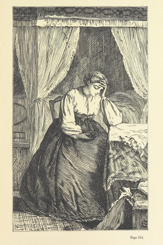 An illustration from Self and Self-sacrifice, or Nelly's Story, 1870, leaf 269