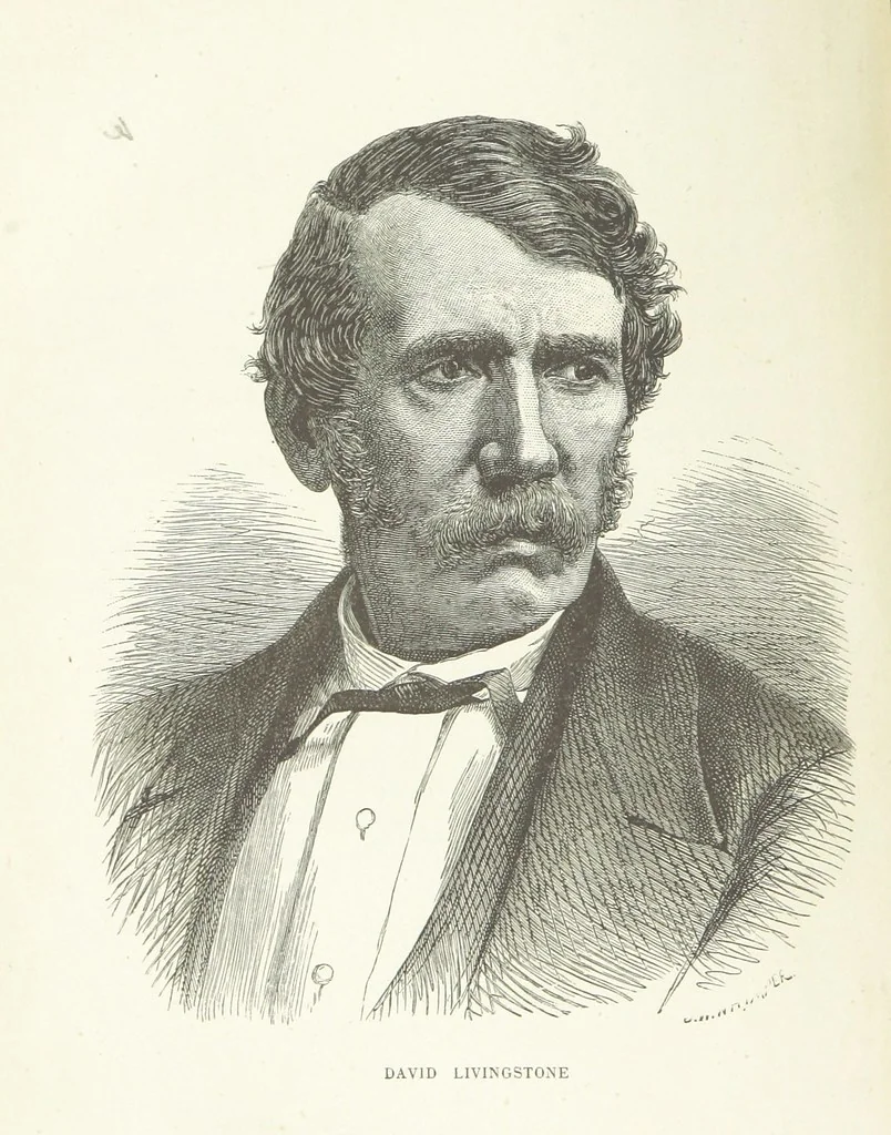 An illustration from Dernier Journal du docteur David Livingstone relatant des explorations et découvertes de 1866 à 1873, suivi du récit de ses derniers moments rédigé d'après le rapport de ... Chouma et Souzi par H. Waller. ... Ouvrage traduit de l'anglais ... par Mme. H. Loreau et contenant 60 gravures et 4 cartes, 1876, leaf 10
