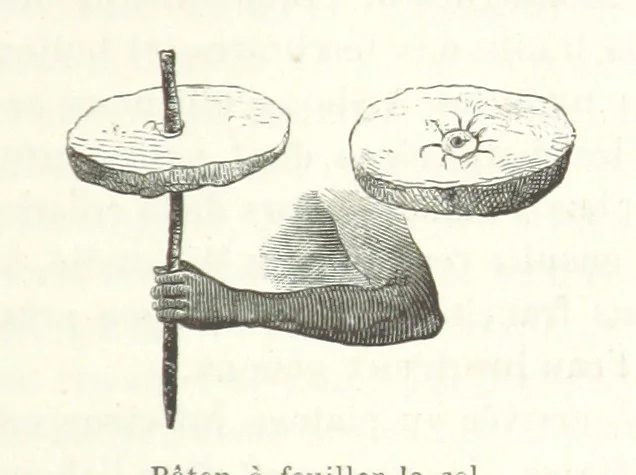 An illustration from Dernier Journal du docteur David Livingstone relatant des explorations et découvertes de 1866 à 1873, suivi du récit de ses derniers moments rédigé d'après le rapport de ... Chouma et Souzi par H. Waller. ... Ouvrage traduit de l'anglais ... par Mme. H. Loreau et contenant 60 gravures et 4 cartes, 1876, leaf 119