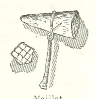 An illustration from Dernier Journal du docteur David Livingstone relatant des explorations et découvertes de 1866 à 1873, suivi du récit de ses derniers moments rédigé d'après le rapport de ... Chouma et Souzi par H. Waller. ... Ouvrage traduit de l'anglais ... par Mme. H. Loreau et contenant 60 gravures et 4 cartes, 1876, leaf 189