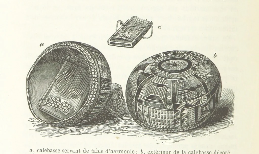 An illustration from Explorations du Zambèse et de ses affluents ... Ouvrage traduit de l'Anglais ... par Mme H. Loreau, contenant 47 gravures et 4 cartes, 1866, leaf 266