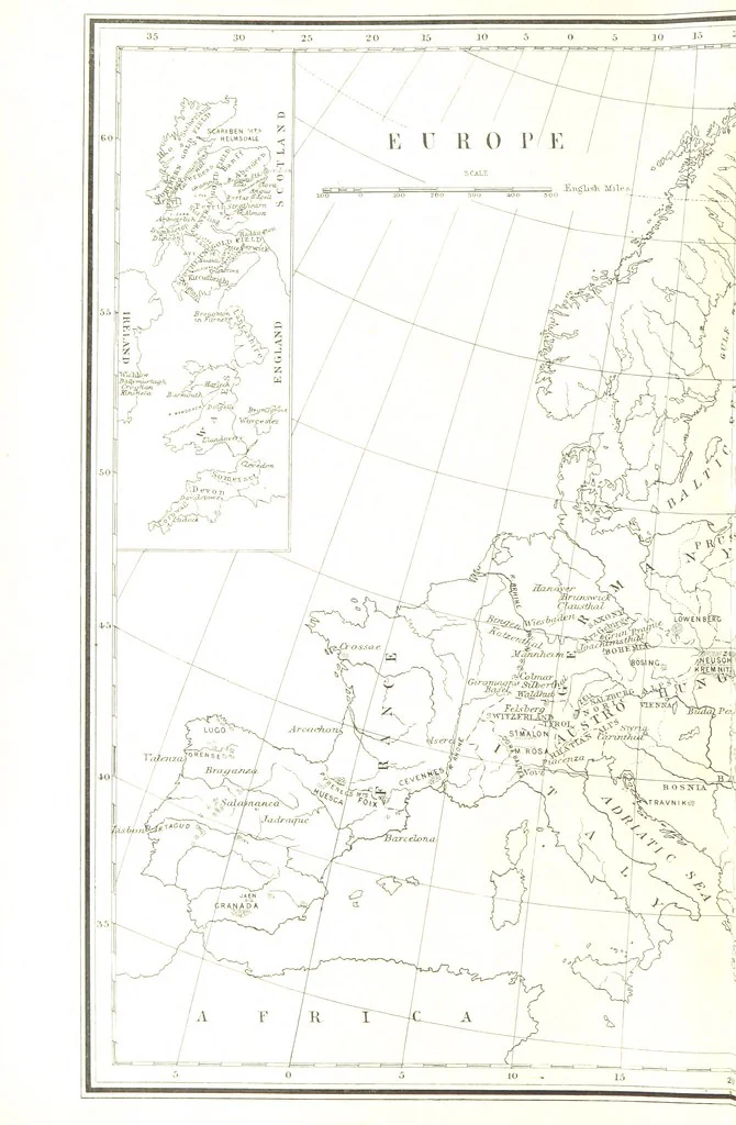 An illustration from Gold: its occurrence and extraction. Embracing the geographical and geological distribution ... of gold-bearing rocks; ... a bibliography of the subject; and a glossary of English and foreign technical terms ... With ... maps, etc, 1882, leaf 750