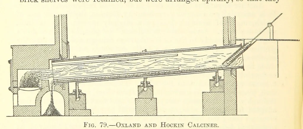 An illustration from Economic Mining. A practical handbook for the miner, the metallurgist, and the merchant, 1895, leaf 180