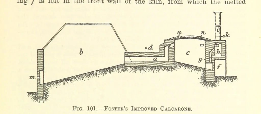 An illustration from Economic Mining. A practical handbook for the miner, the metallurgist, and the merchant, 1895, leaf 401