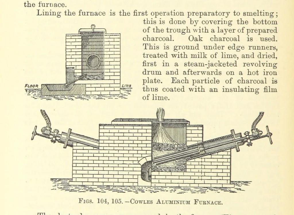 An illustration from Economic Mining. A practical handbook for the miner, the metallurgist, and the merchant, 1895, leaf 412
