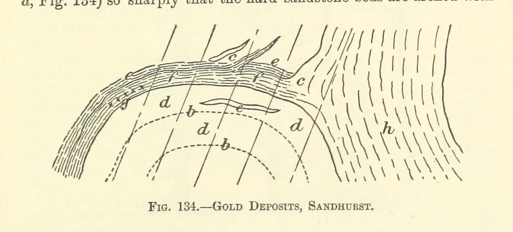 An illustration from Economic Mining. A practical handbook for the miner, the metallurgist, and the merchant, 1895, leaf 493