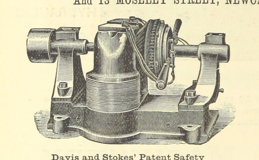 An illustration from Economic Mining. A practical handbook for the miner, the metallurgist, and the merchant, 1895, leaf 694