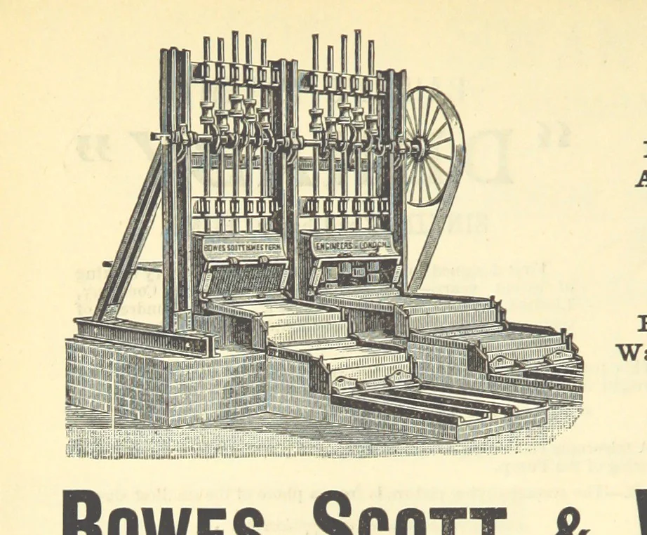 An illustration from Economic Mining. A practical handbook for the miner, the metallurgist, and the merchant, 1895, leaf 8