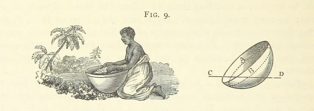 An illustration from Practical Gold-Mining: a comprehensive treatise on ... gold-bearing gravels, rocks and ores, and the methods by which the gold is extracted ... With ... plates, etc. [With a bibliography, 1889, leaf 188