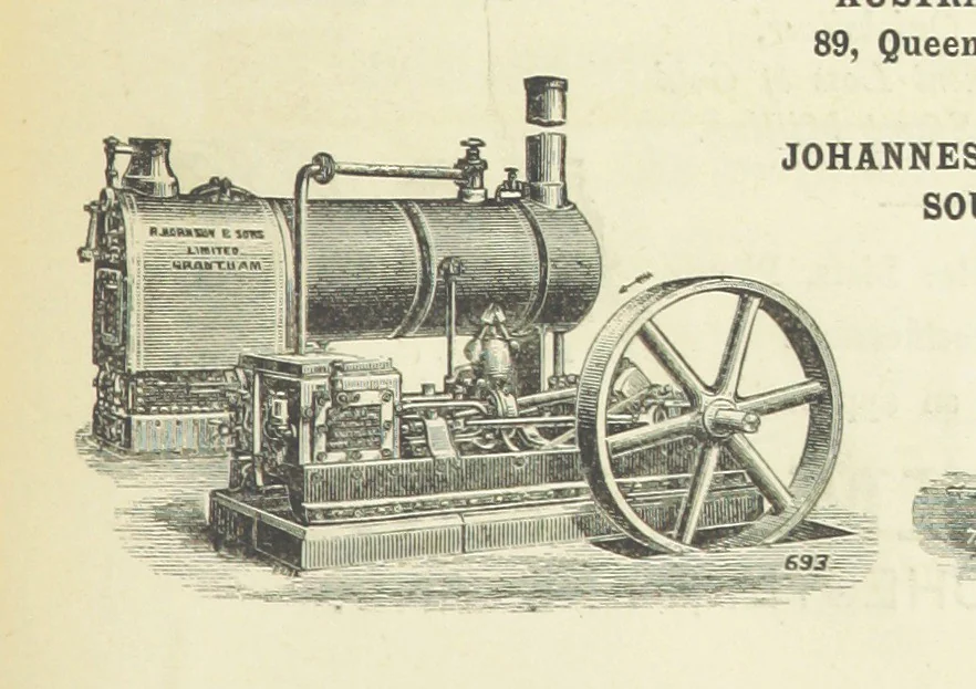 An illustration from Practical Gold-Mining: a comprehensive treatise on ... gold-bearing gravels, rocks and ores, and the methods by which the gold is extracted ... With ... plates, etc. [With a bibliography, 1889, leaf 845