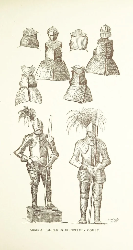 An illustration from Scrivelsby, the home of the Champions [i.e. the Dymokes, hereditary King's Champions]. With some account of the Marmion and Dymoke families. Illustrated, 1893, leaf 109