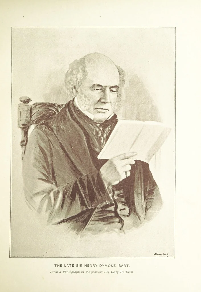 An illustration from Scrivelsby, the home of the Champions [i.e. the Dymokes, hereditary King's Champions]. With some account of the Marmion and Dymoke families. Illustrated, 1893, leaf 139