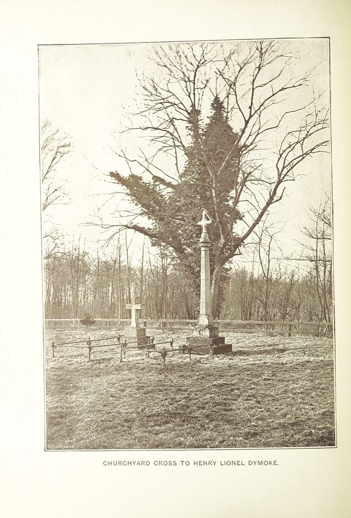 An illustration from Scrivelsby, the home of the Champions [i.e. the Dymokes, hereditary King's Champions]. With some account of the Marmion and Dymoke families. Illustrated, 1893, leaf 182
