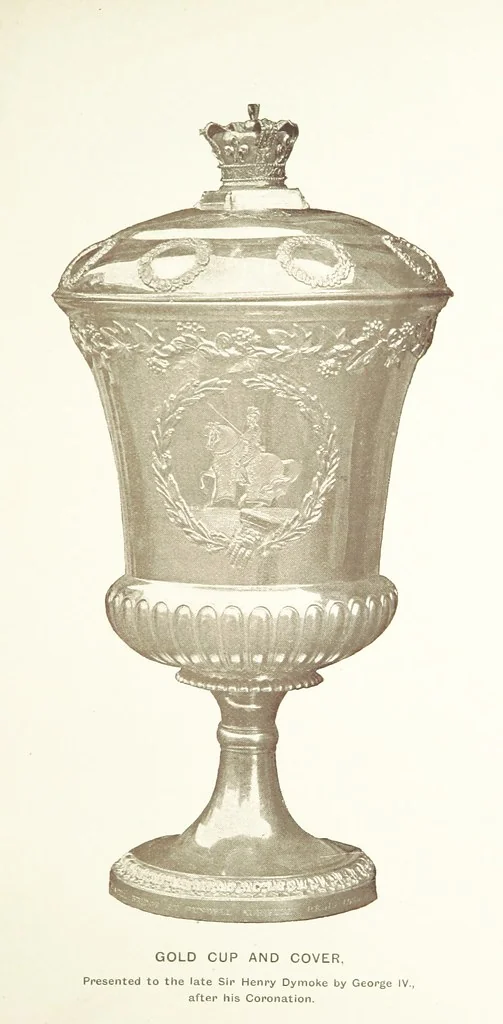 An illustration from Scrivelsby, the home of the Champions [i.e. the Dymokes, hereditary King's Champions]. With some account of the Marmion and Dymoke families. Illustrated, 1893, leaf 59