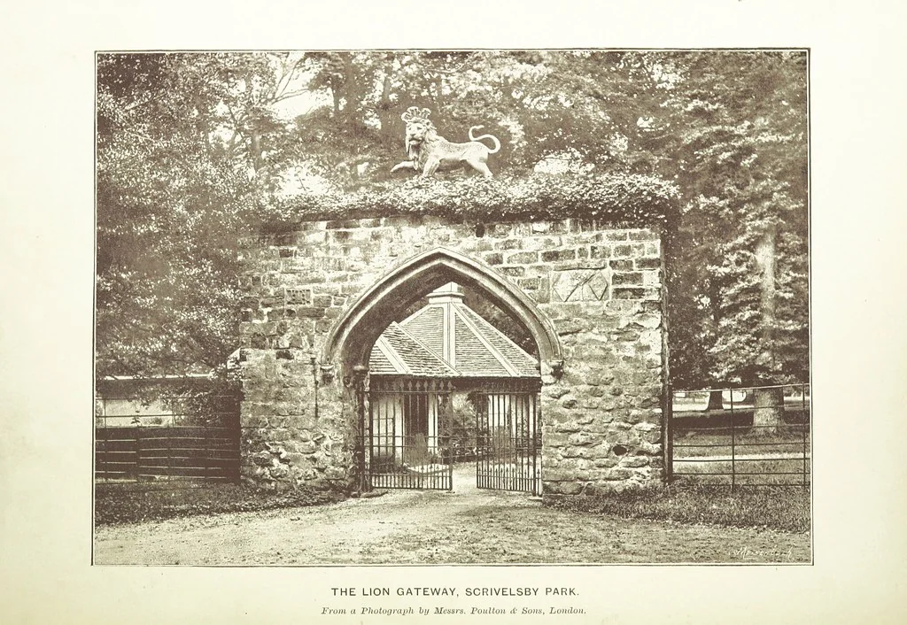An illustration from Scrivelsby, the home of the Champions [i.e. the Dymokes, hereditary King's Champions]. With some account of the Marmion and Dymoke families. Illustrated, 1893, leaf 80