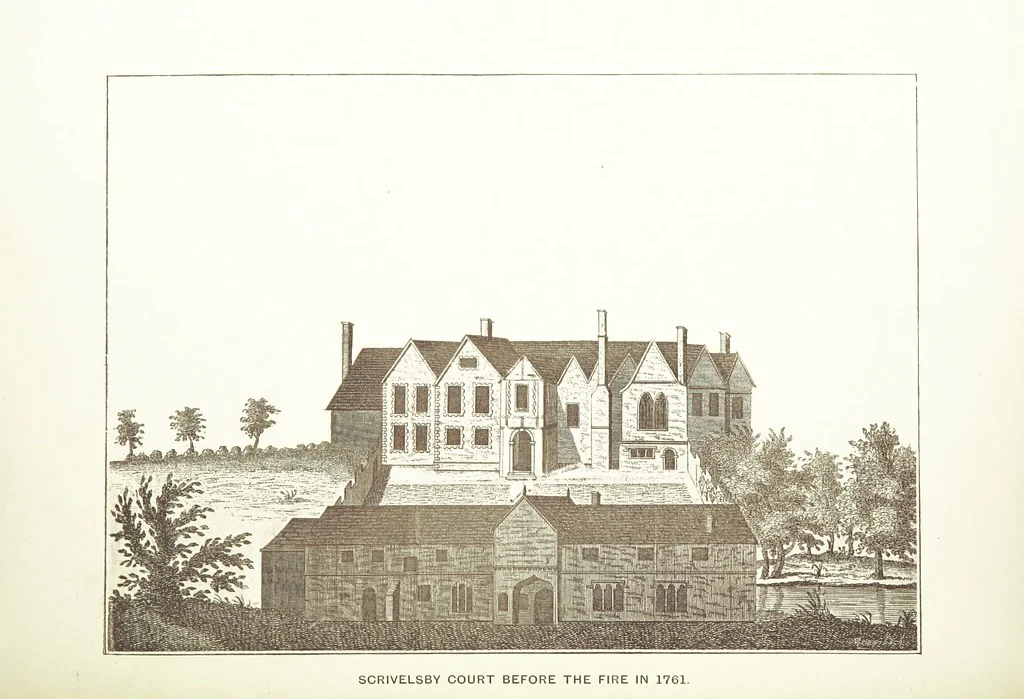 An illustration from Scrivelsby, the home of the Champions [i.e. the Dymokes, hereditary King's Champions]. With some account of the Marmion and Dymoke families. Illustrated, 1893, leaf 96