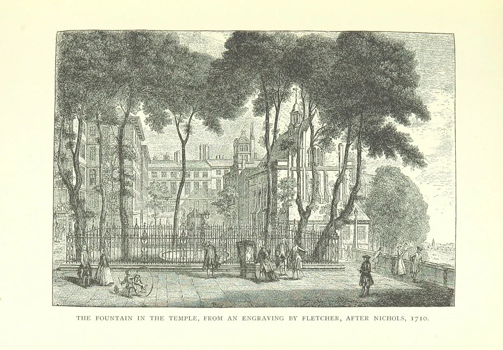 An illustration from The Inns of Court and Chancery ... New edition, 1895, leaf 151