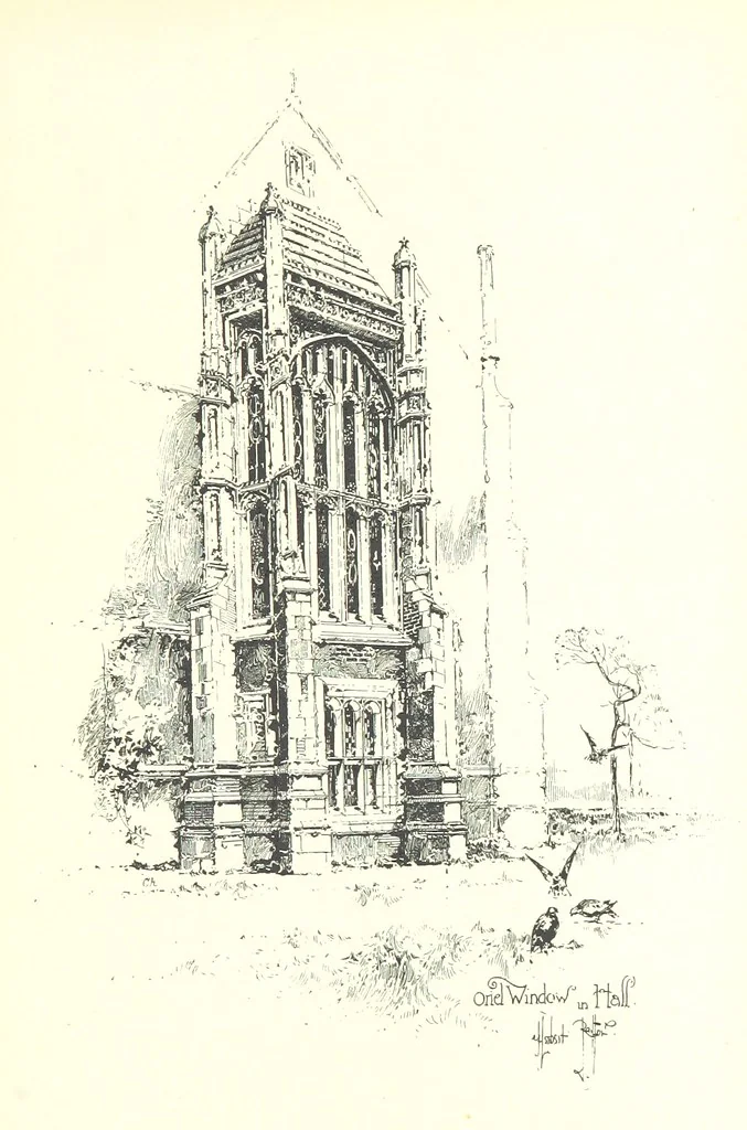 An illustration from The Inns of Court and Chancery ... New edition, 1895, leaf 205