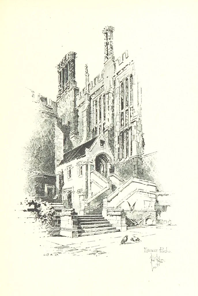 An illustration from The Inns of Court and Chancery ... New edition, 1895, leaf 213