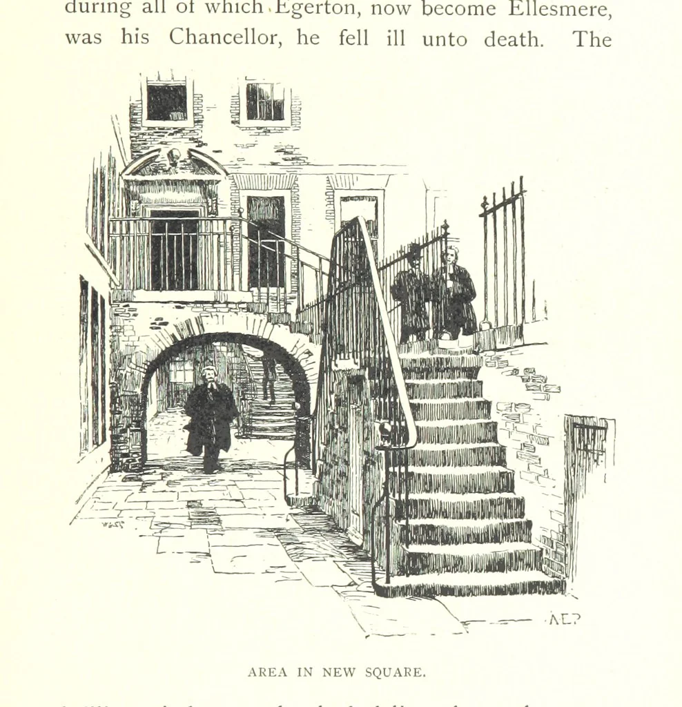 An illustration from The Inns of Court and Chancery ... New edition, 1895, leaf 231