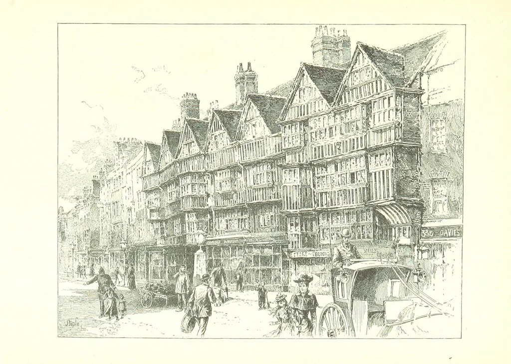 An illustration from The Inns of Court and Chancery ... New edition, 1895, leaf 295