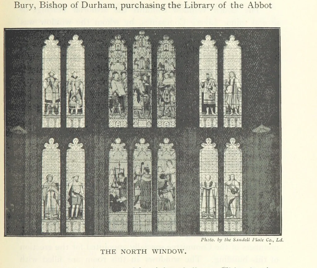 An illustration from A Guide to the Guildhall of the City of London. Together with a short account of its historic associations, and the municipal work carried on therein ... Compiled by John James Baddeley, 1898, leaf 113