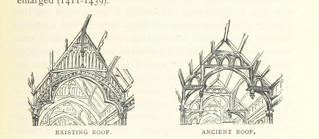 An illustration from A Guide to the Guildhall of the City of London. Together with a short account of its historic associations, and the municipal work carried on therein ... Compiled by John James Baddeley, 1898, leaf 49
