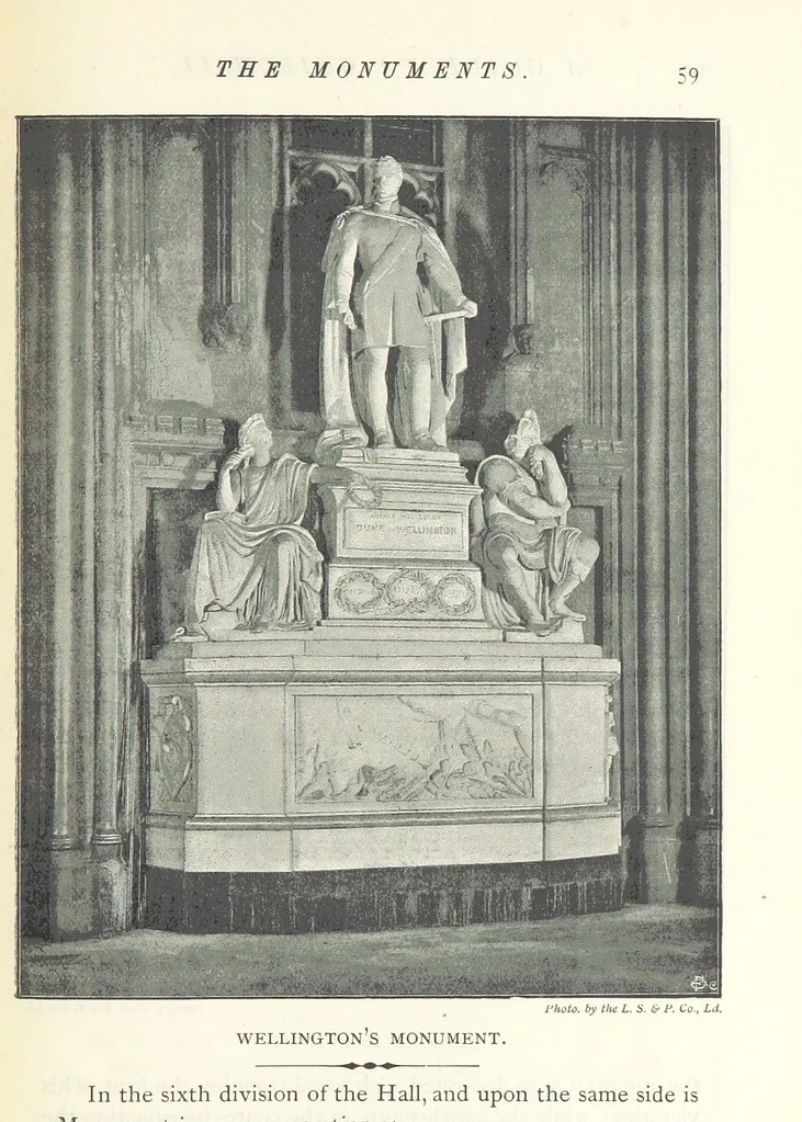 An illustration from A Guide to the Guildhall of the City of London. Together with a short account of its historic associations, and the municipal work carried on therein ... Compiled by John James Baddeley, 1898, leaf 69